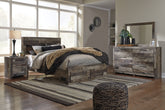 J&M Furniture - Ashley Furniture - Derekson Queen Panel Storage Bed, Dresser, Mirror and 2 Nightstands - Queen Panel Storage Bed, Dresser, Mirror and 2 Nightstands - B200B49